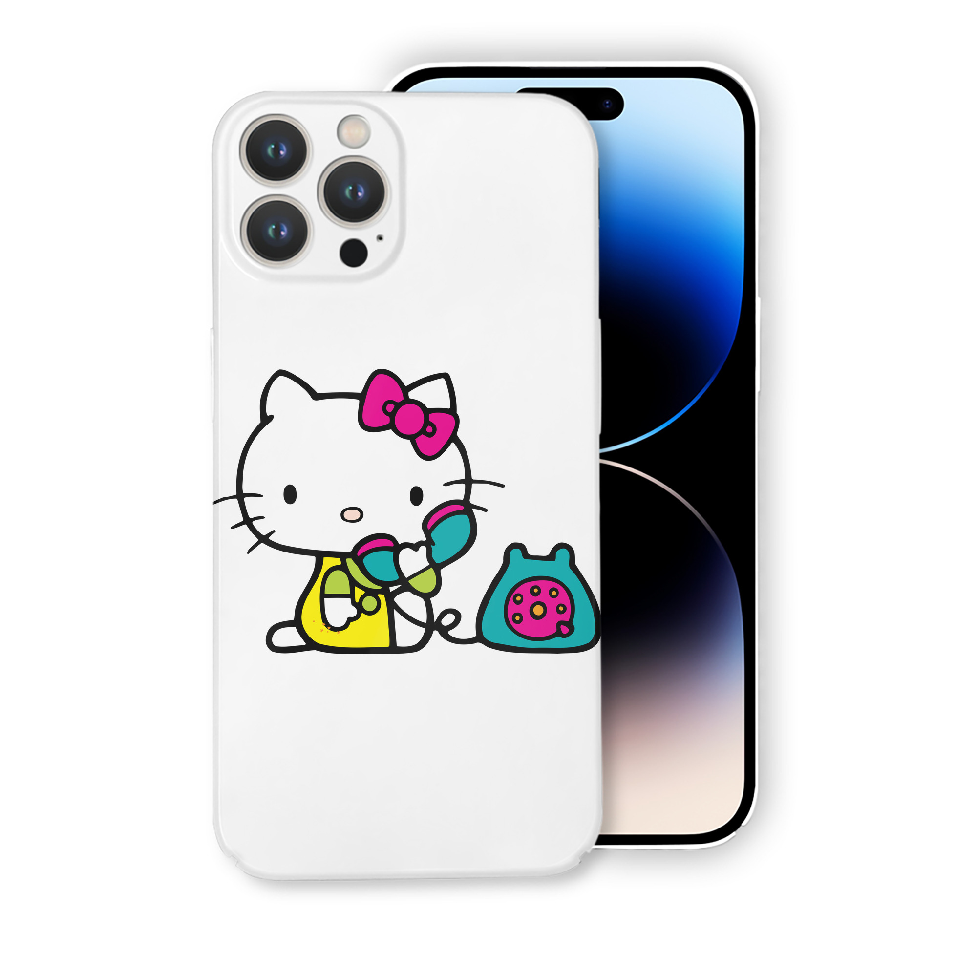 （画像用） Hello Kitty ハローキティ 【iPhone 14シリーズ対応】ハードケース